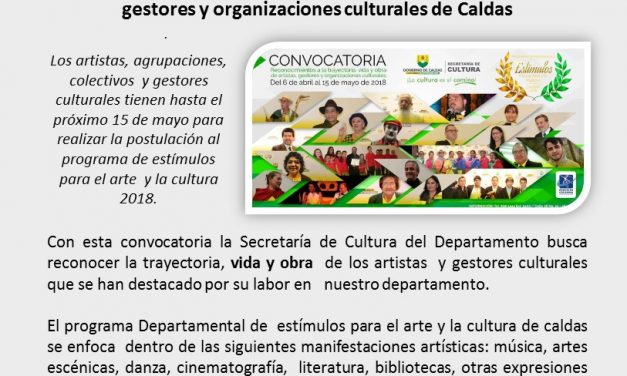 Boletín Informativo Secretaría de Cultura de Caldas