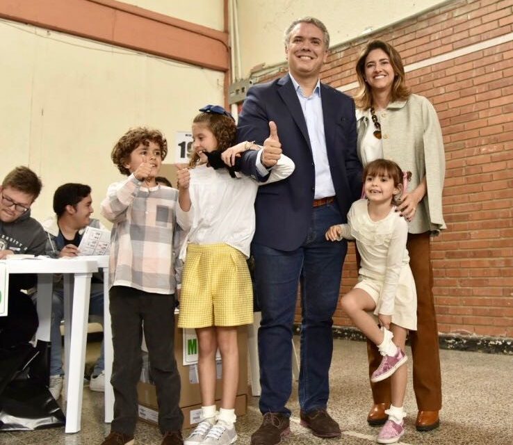 “Me siento muy honrado de llegar a estas elecciones como representante de una nueva generación de colombianos”: Duque