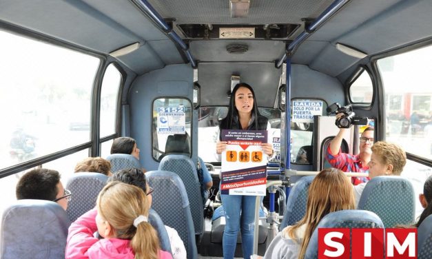 Primeros puestos de los vehículos de transporte público son para personas en discapacidad,