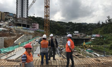 ESTE VIERNES INICIA EL VACIADO DE LA GLORIETA DEL INTERCAMBIADOR VIAL DE LA CAROLA