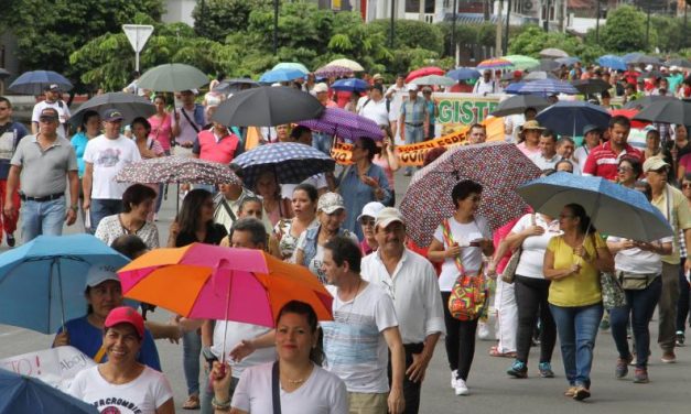 La ruta que recorrerán los maestros durante el paro en Bogotá