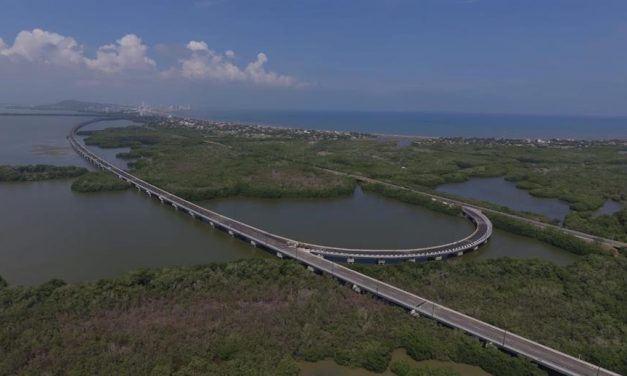Presidente Santos entregará las obras del viaducto más extenso del país en Cartagena