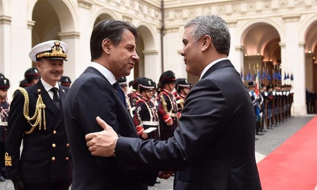 Gran respaldo de autoridades italianas a la agenda del Presidente Duque sobre ELN, reincorporados y migración