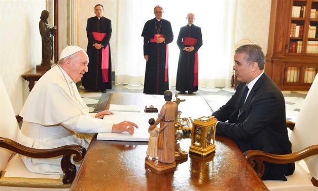 El mensaje del Papa Francisco al Presidente Duque: persistir en la unidad de los colombianos