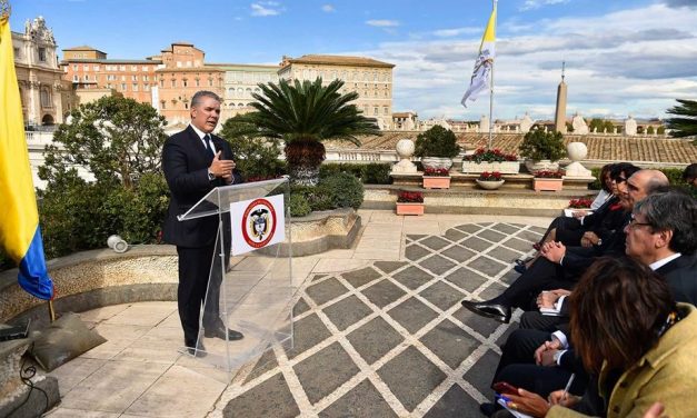 Recibí con agrado el mensaje del Santo Padre para que sigamos haciendo esa política fraterna de recibir a los hermanos venezolanos’: Presidente Duque