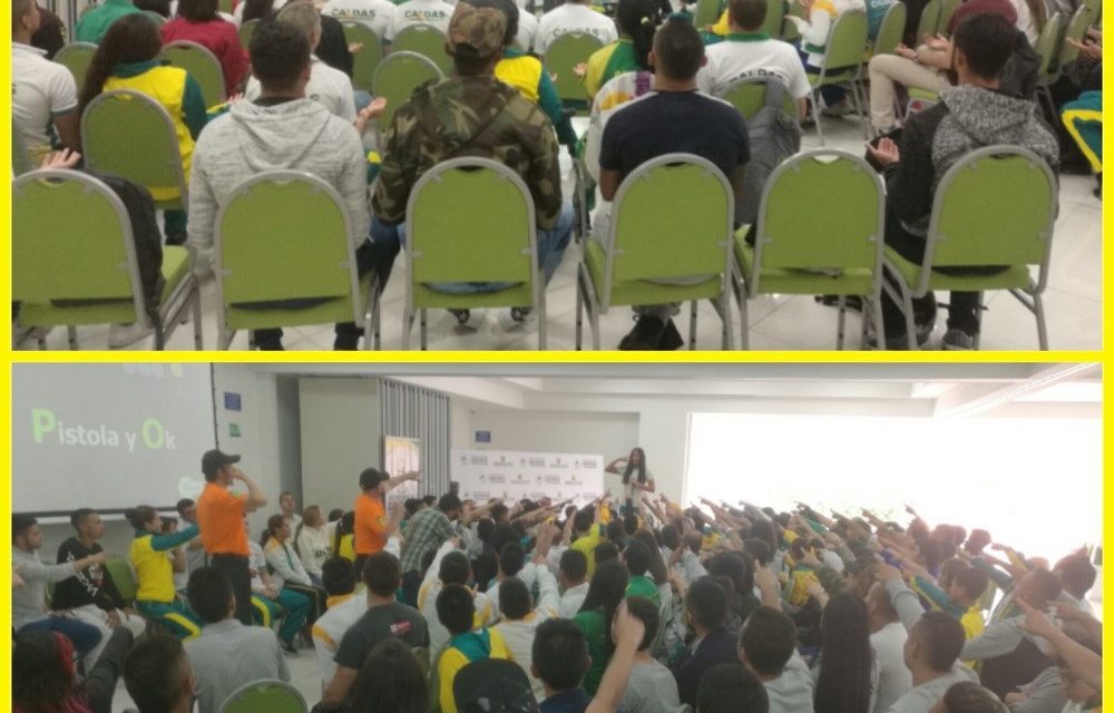 CON LA INICIATIVA DEL GOBIERNO DE CALDAS, 250 DEPORTISTAS DEL DEPARTAMENTO TUVIERON ENTRENAMIENTO MENTAL CON COACH RECONOCIDOS EN EL PAÍS. EL OBJETIVO ES FORTALECER EL PENSAMIENTO Y LA CONVICCIÓN DE LOS ATLETAS
