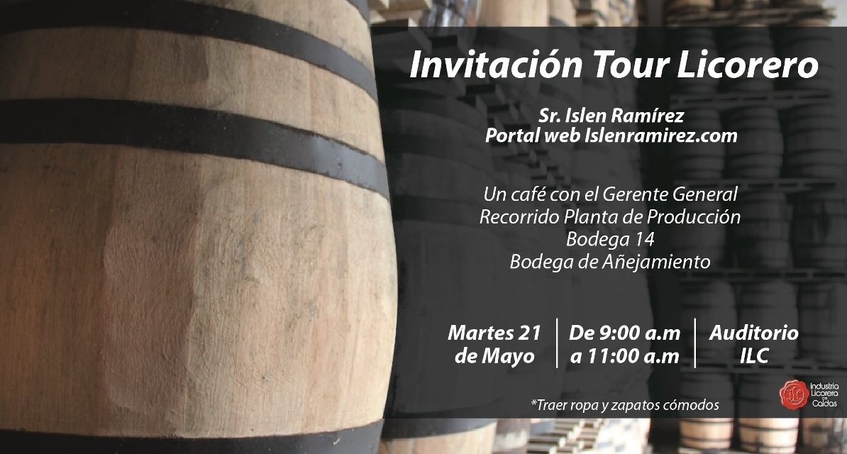 INVITACIÓN TOUR LICORERO