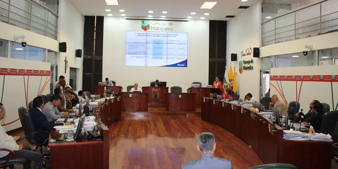 Concejo de Manizales clausuró su tercer periodo de sesione extraordinarias de 2019.