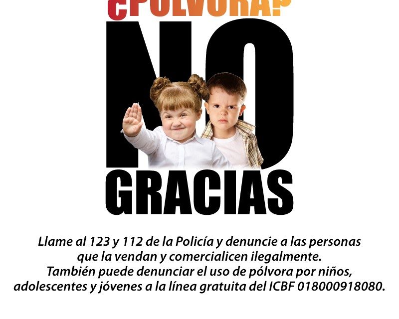 EN CALDAS VAN 11 LESIONADOS POR PÓLVORA, FRENTE A LOS CASOS, LA TERRITORIAL DE SALUD HACE UN LLAMADO A LA POLICÍA A REFORZAR ACCIONES DE CONTROL Y A LAS FAMILIAS A ACTUAR CON RESPONSABILIDAD