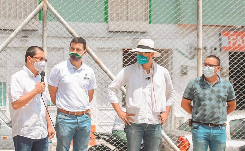 GOBIERNO DE CALDAS ACOMPAÑÓ LA ENTREGA DE UN PARQUE INFANTIL Y UNA CANCHA QUE HIZO  LA CONCESIÓN PACÍFICO TRES Y QUE BENEFICIA A HABITANTES DE ANSERMA Y RISARALDA