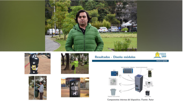 Dispensador electrónico de bolsas para la recolección de heces caninas diseñado en la UAM