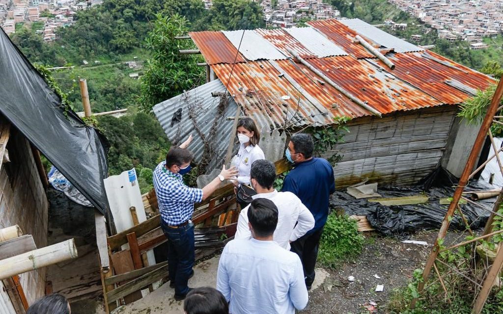 Unidad Nacional de Gestión del Riesgo otorgó $ 20 mil millones a Manizales para obras de mitigación del riesgo
