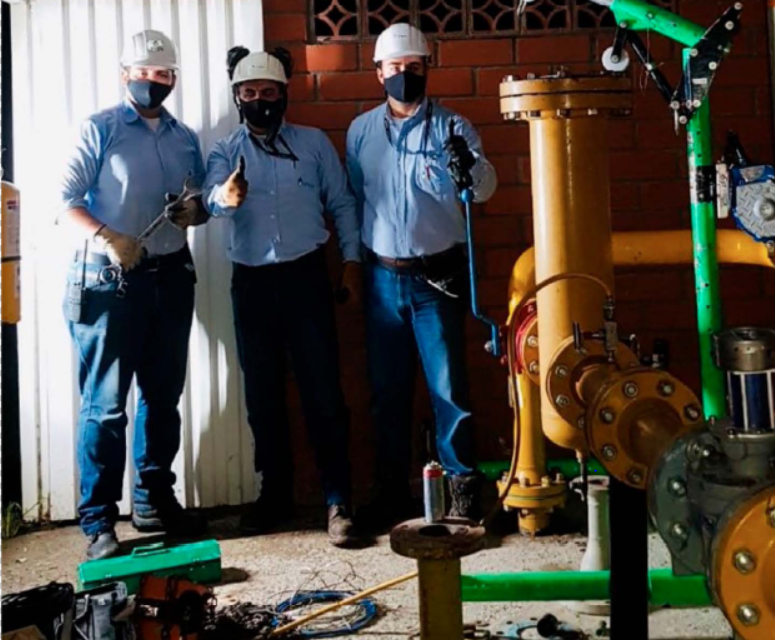 SEGURIDAD Y BIENESTAR. 37 MIL 432 USUARIOS DE 12 MUNICIPIOS DEL OCCIDENTE DEL EJE CAFETERO TUVIERON GARANTIZADO SERVICIO DE GAS NATURAL, DURANTE LABORES EN RED DE DISTRIBUCIÓN.