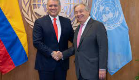 Ex Secretario General de la ONU resalta el liderazgo del Presidente Duque en la lucha contra el cambio climático