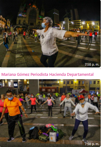 Con motivo del Día Mundial de la Actividad Física, Manizales conmemora esta fecha con una ciclovía nocturna