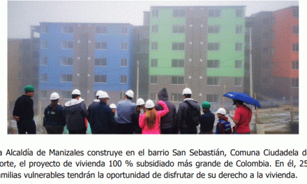 Concejales de Manizales recorrieron los 251 apartamentos de San Sebastián, el proyecto de vivienda 100 % subsidiado más grande del país