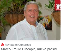 BOLETIN No. 19: Marco Emilio Hincapié, nuevo presidente de Coljuegos.