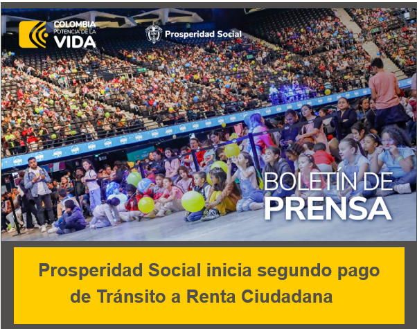 Tras verificar el cumplimiento de corresponsabilidades en salud y educación, y después de una exhaustiva operación anticolados, más de 2 millones de familias recibirán la transferencia monetaria